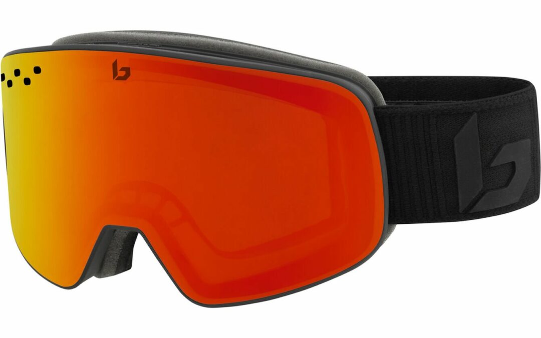 Skibrille BOLLÉ NEVADA, Black Corp Matte, Sunrise, CAT.2