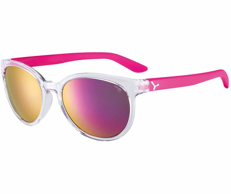 Sonnenbrille CÉBÉ SUNRISE, TRANSLUCENT Pink Shiny, Zone Grey, CAT.3 Pink AR
