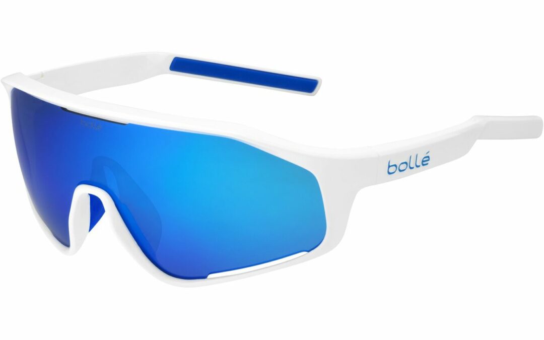 Sonnenbrille BOLLÉ Shifter White Shiny – Brown Blue