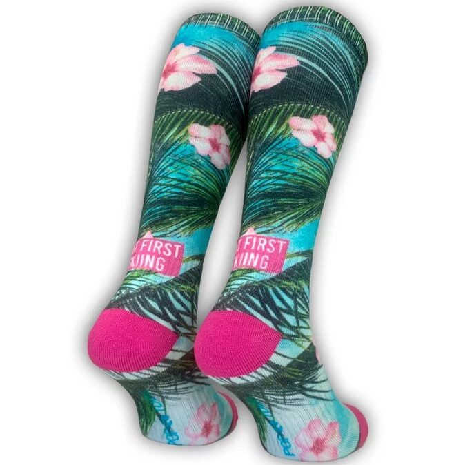 Skisocken POP TOES | JOHN – ‚BUT FIRST SKIING‘ | Size 43-46