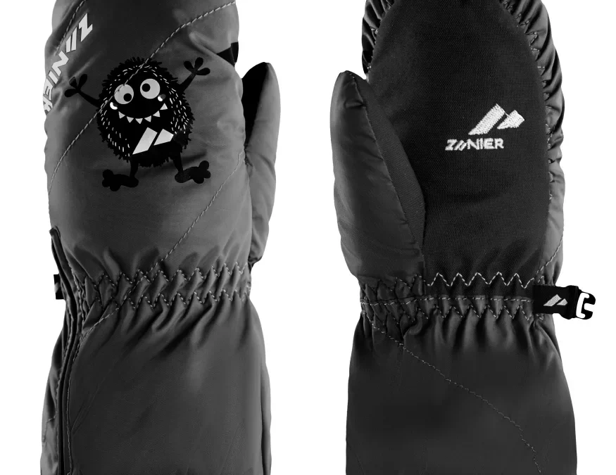 Handschuhe Kids, ZANIER, Monster STX, Colour: Black, Size: 02