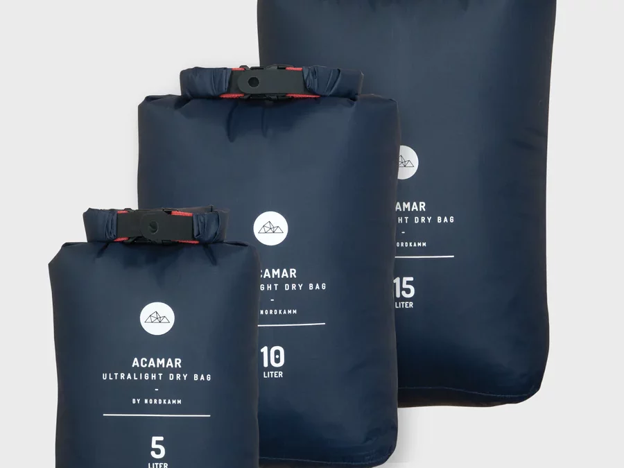Dry Bag SET ‚5|10|15L‘ | ACAMAR Ultraleicht | BLAU