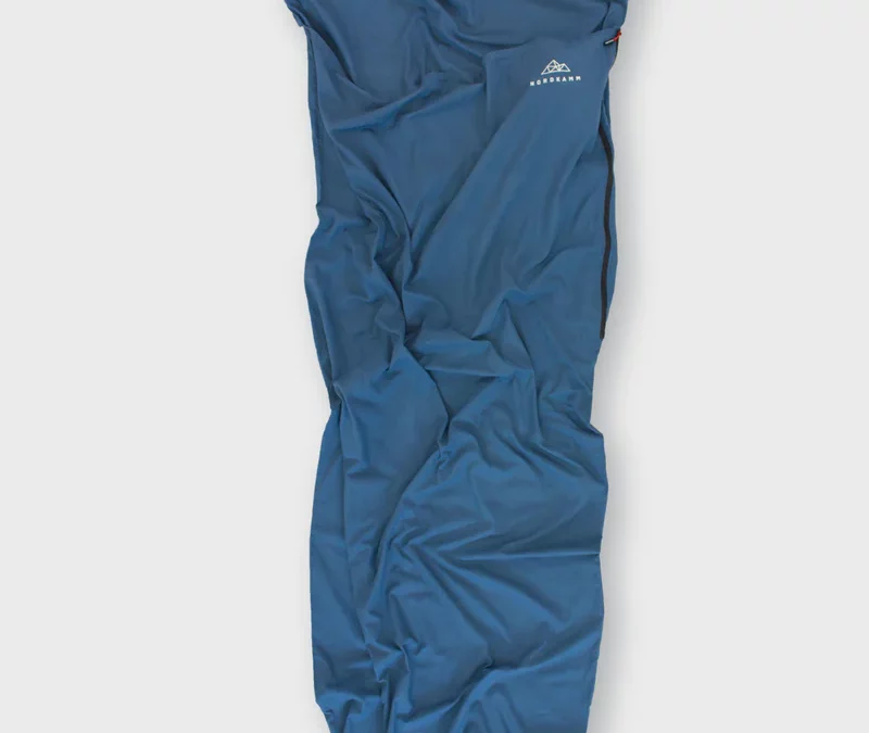 Hüttenschlafsack SIRIUS | NORDKAMM | 100% Baumwolle | BLAU