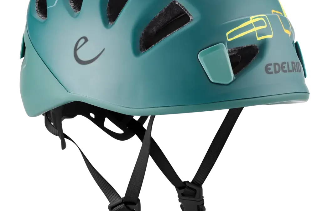 Kletterhelm KIDS SHIELD Softshell | EDELRID | Size: 48-56 cm | Colour: jade|petrol