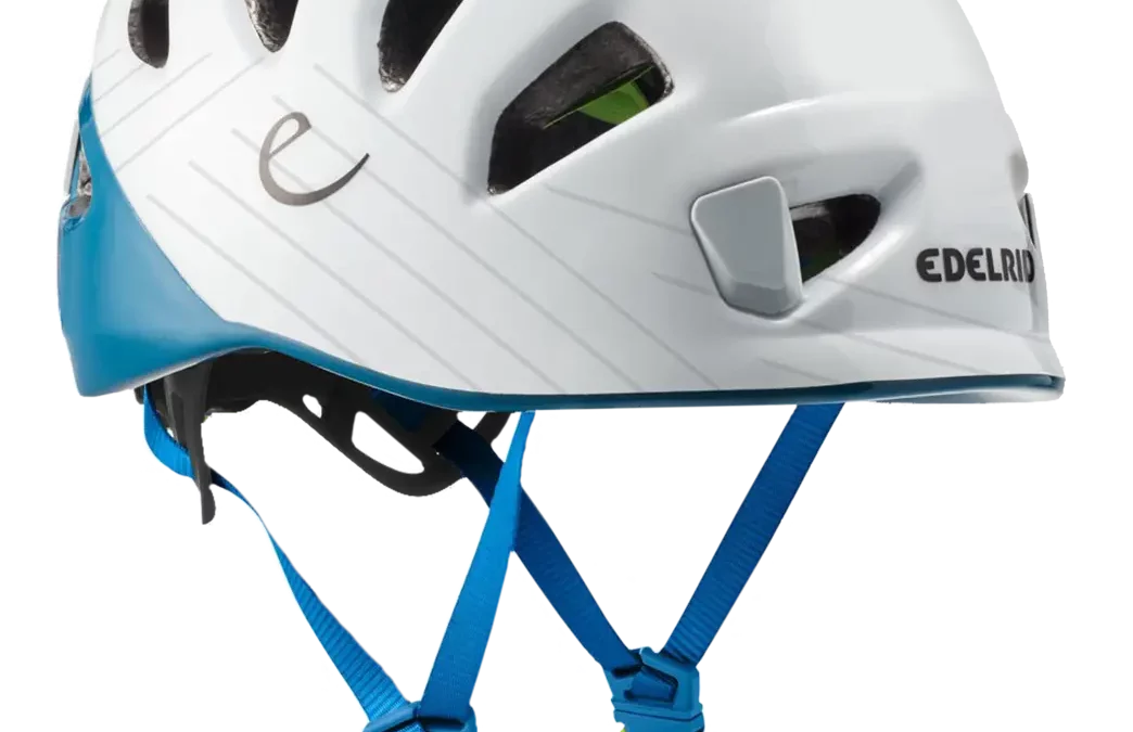 Kletterhelm SHIELD Softshell ‚m‘ | EDELRID | Size: 52-62 cm | Colour: petrol|snow