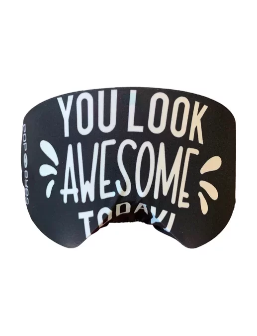 Skibrillen LENS COVER | POP EYES | BLACK