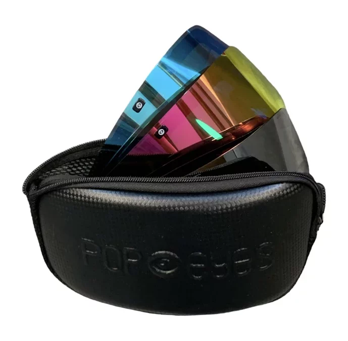 Skibrillen CASE | POP EYES | BLACK