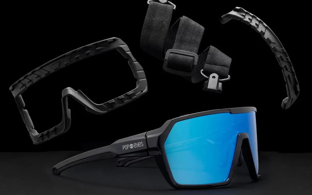 Sonnenbrille POP EYES | HARPER Photochromatic 3 IN 1 | Black