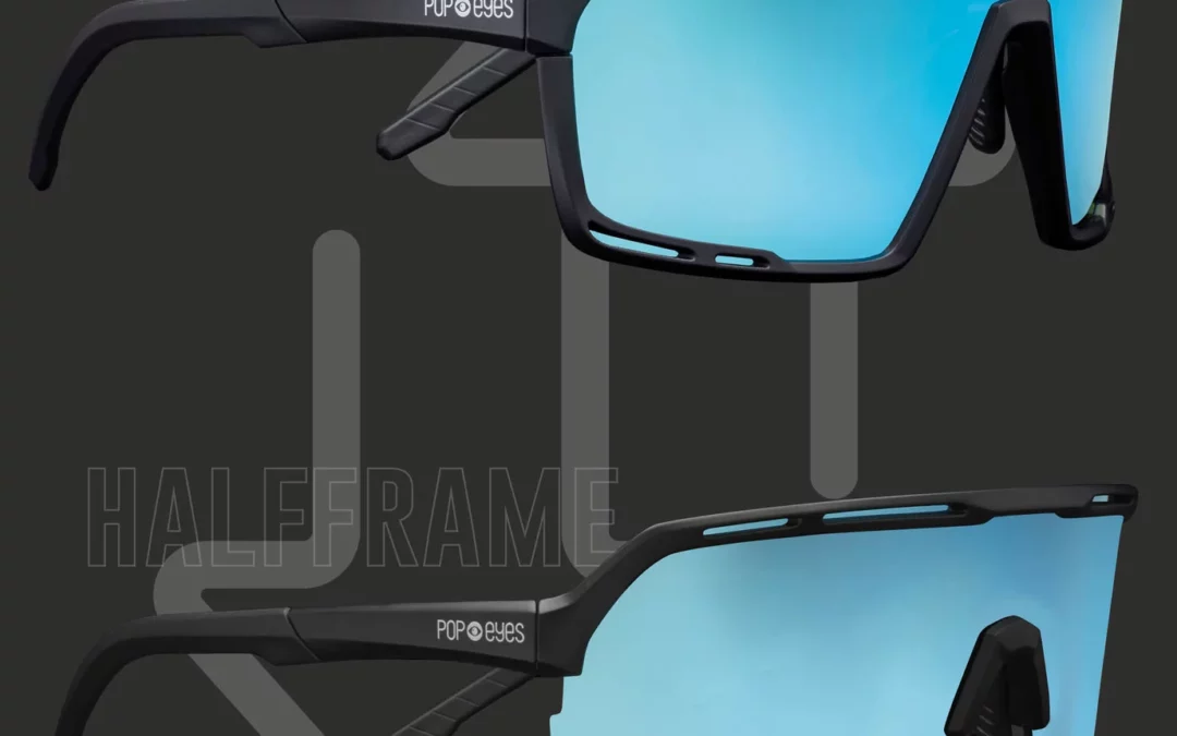 Sonnenbrille POP EYES | RILEY | All Black