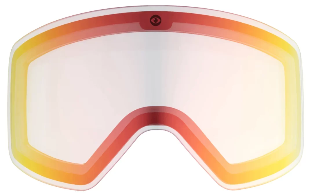 Magnetische Wechselscheibe ‚JAMIE‘ | POP EYES | Colour CLEAR RED (CAT 1)