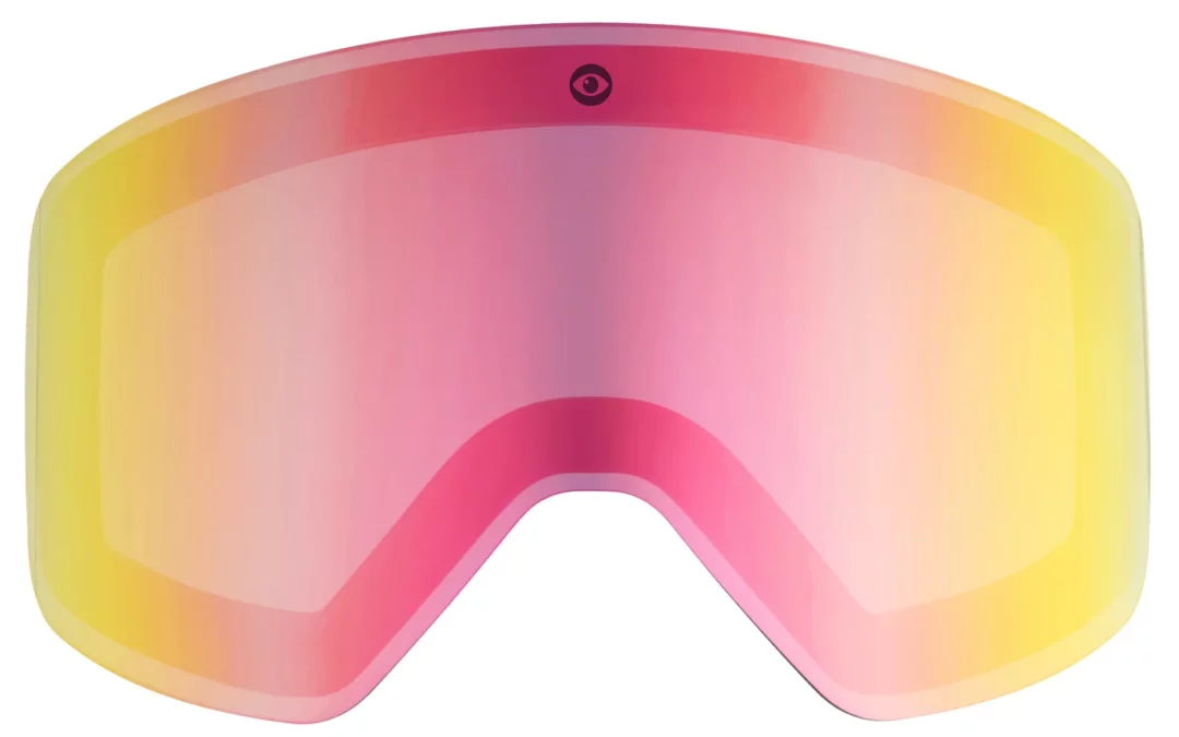 Magnetische Wechselscheibe ‚JAMIE‘ | POP EYES | Colour CLEAR RED (CAT 1)
