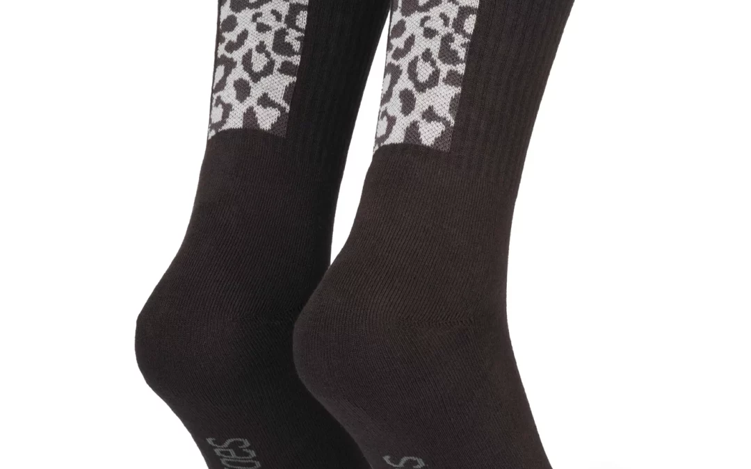 Sport- & Lifestyle Socks POP TOES | BJÖRN – WILD THING | Size 39-42 | Black Pink