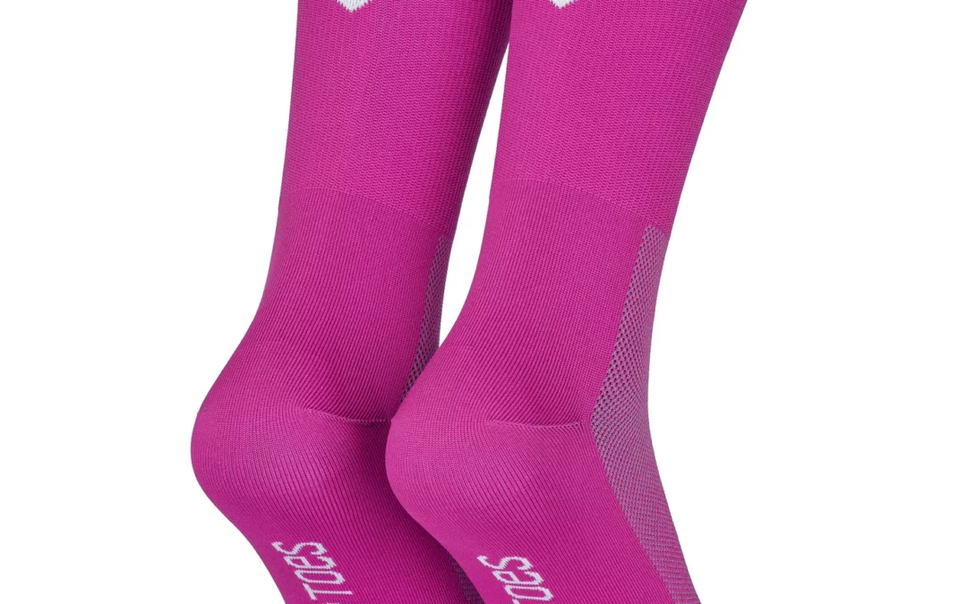 Bike Socken POP TOES | DAN – I Love My Bike | Size 43-46 | PINK