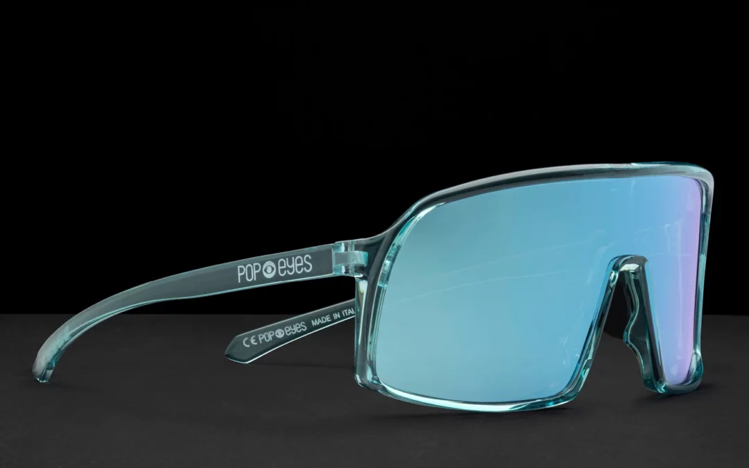 Sonnenbrille POP EYES | FRED Clear Collection | Clear Ice Blue