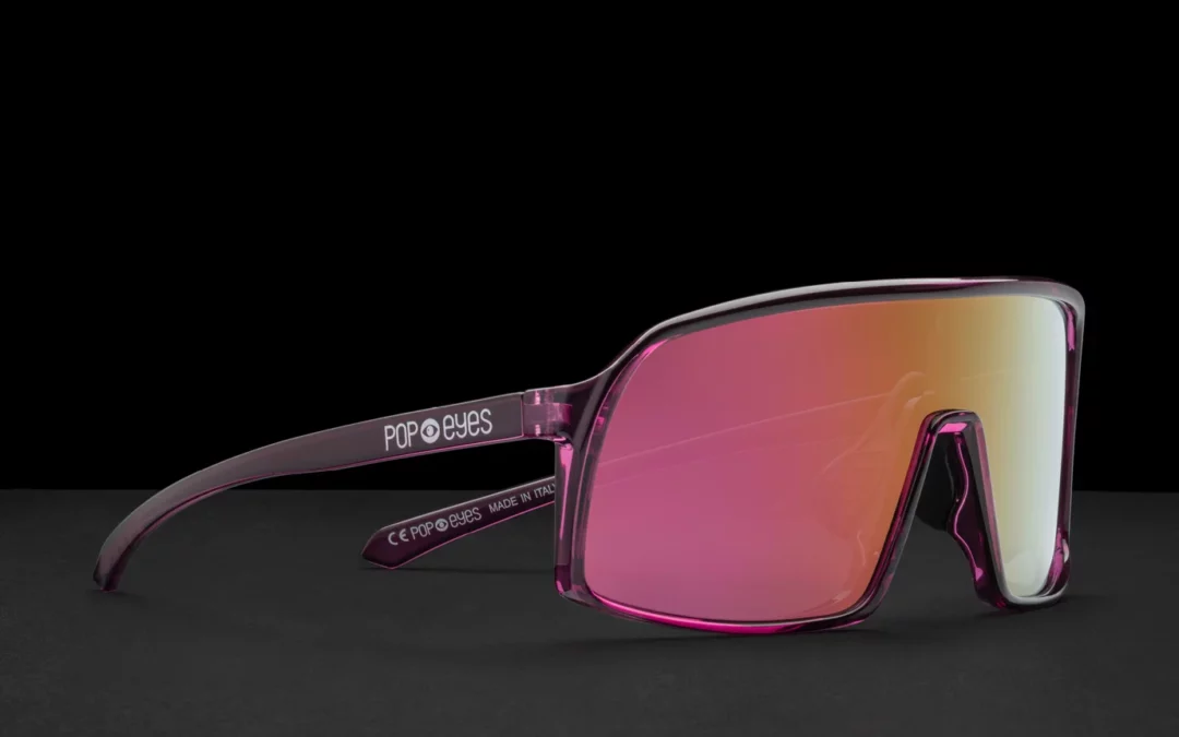 Sonnenbrille POP EYES | FRIEDA Clear Collection | Clear Berry