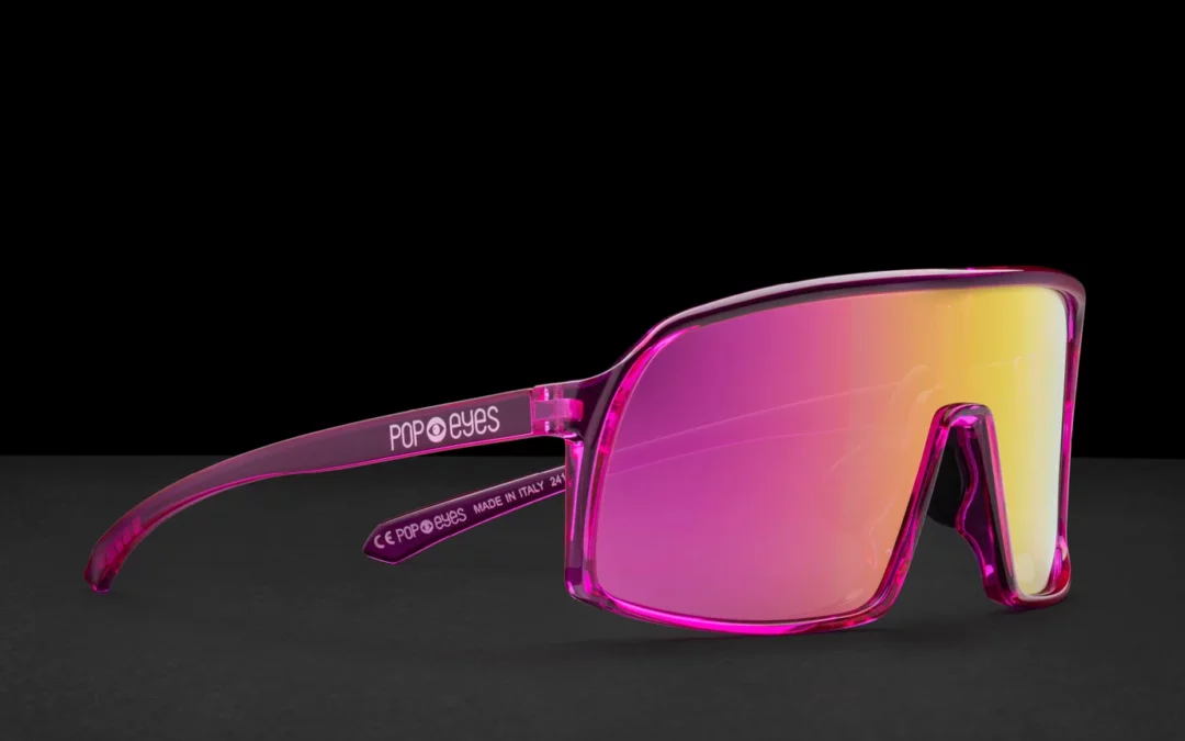 Sonnenbrille POP EYES | FRIEDA Clear Collection | Clear Pink