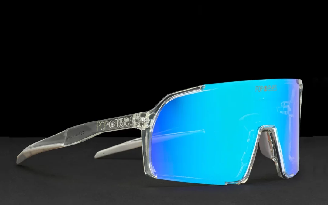 Sonnenbrille POP EYES | EDDY ‚Limited Edition‘ | CLEAR | Ocean Blue