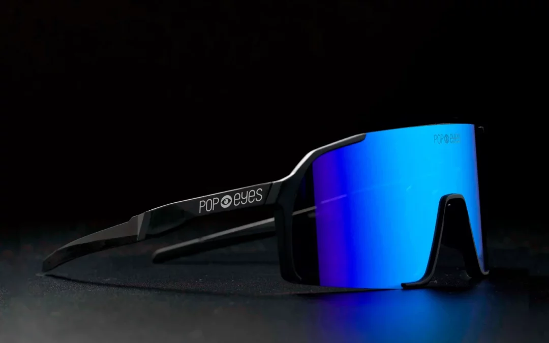 Sonnenbrille POP EYES | EDDY Kids | Black|Ocean Blue