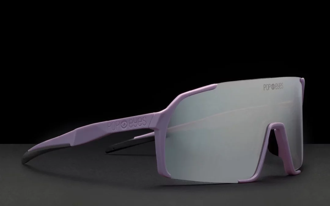 Sonnenbrille POP EYES | EDDY Small | Purple|Silver Star