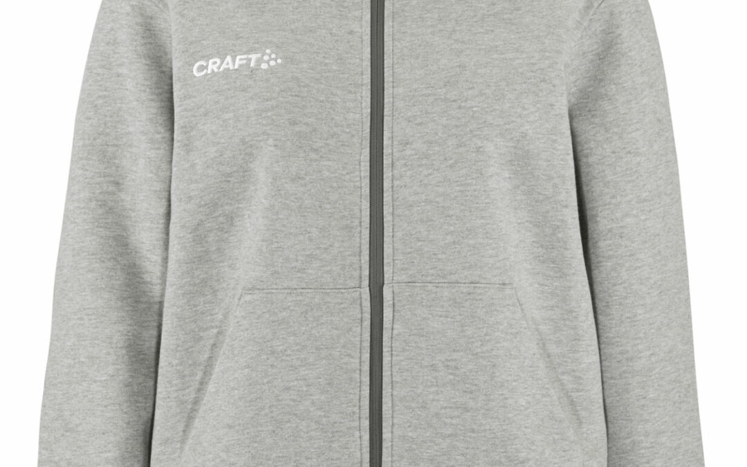 HOODIE Community 2.0 mit ZIP W | CRAFT | Colour GREY Melange | Size ‚XXL‘