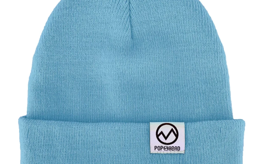 BEANIE POP HEAD | LUIS | BUBBLEGUM BLUE | onesize