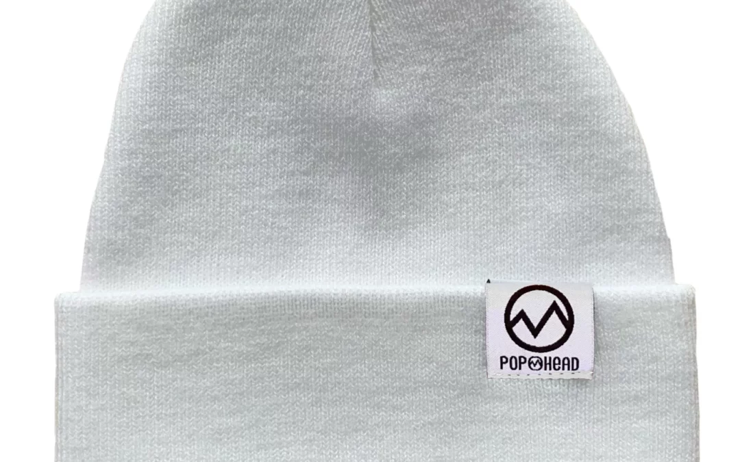 BEANIE POP HEAD | LUIS | WACKY WHITE | onesize