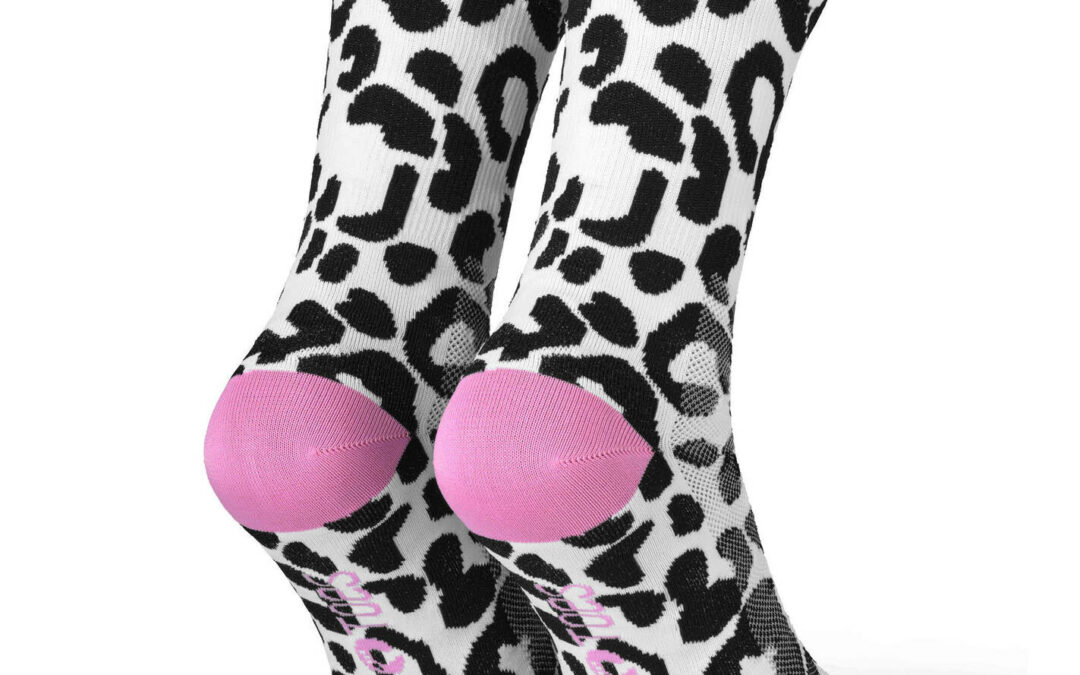 Bike Socken POP TOES | DAN – WILD THING | Light Pink | Size 39-42