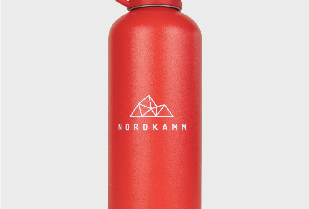 Trinkflasche SIGG Aluminium 0,6 L | NORDKAMM | ROT