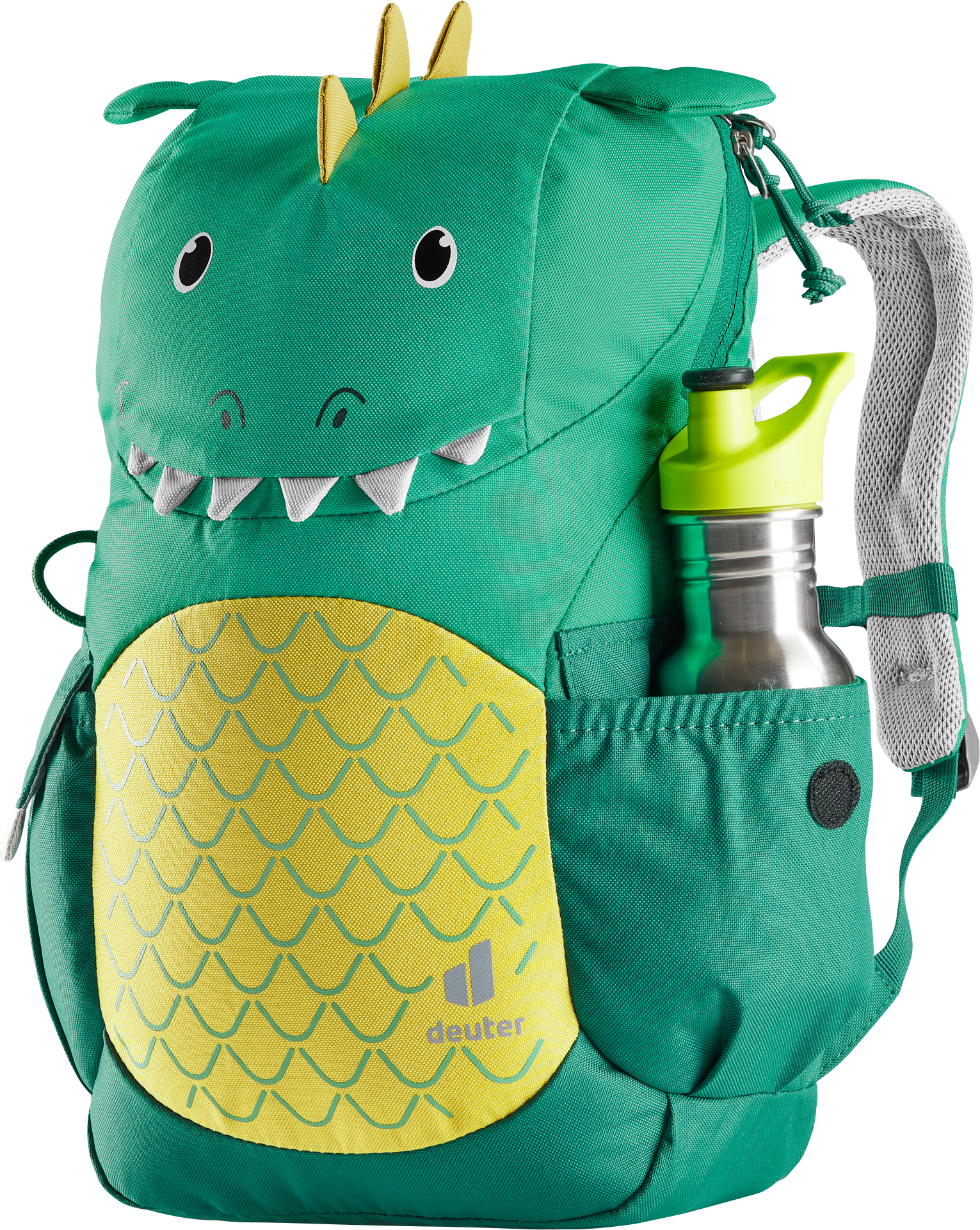 KIKKI Kinderrucksack | DEUTER | Farbe: fern-alpinegreen | Motiv: Drache – Bild 8