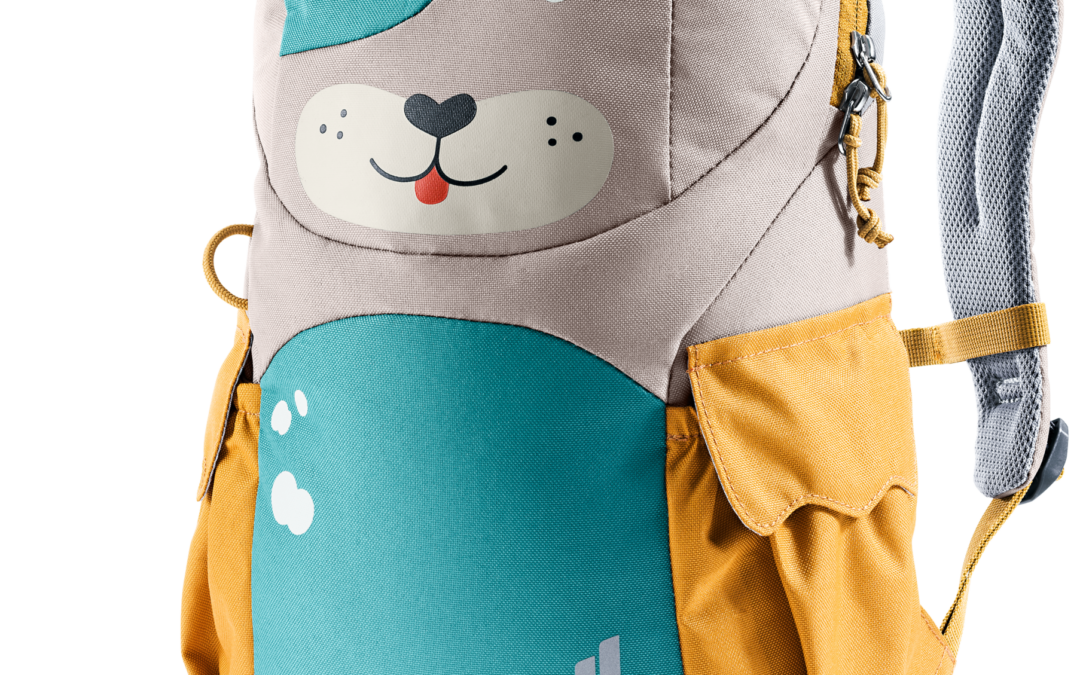 KIKKI Kinderrucksack | DEUTER | Farbe: pepper-cinnamon | Motiv: Hund