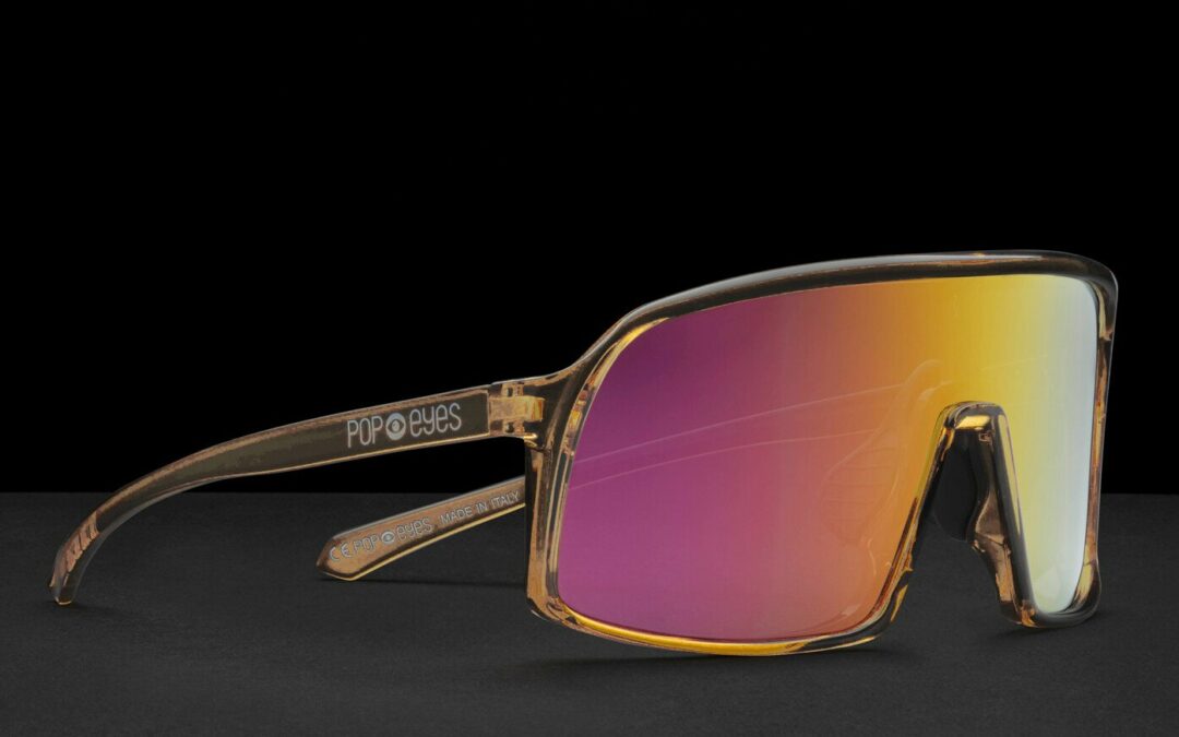 Sonnenbrille POP EYES | FRED Clear Collection | Clear Gold