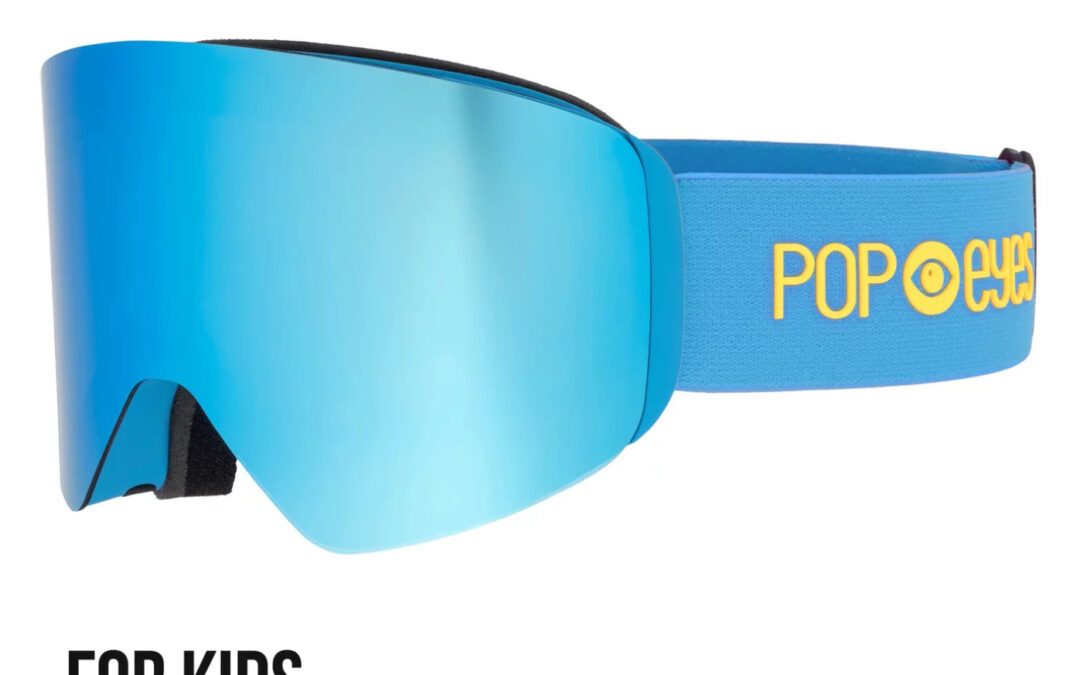 KIDS GOGGLES | POP EYES | JESS | NEON BLUE