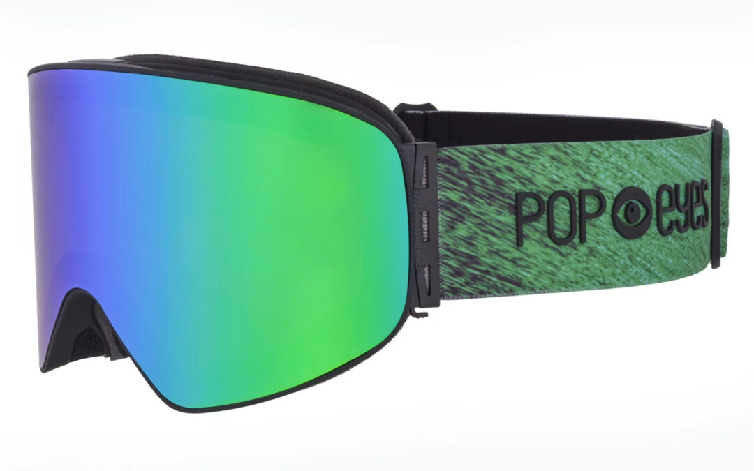 Skibrille | POP EYES | LARRY | ELECTRIC GREEN
