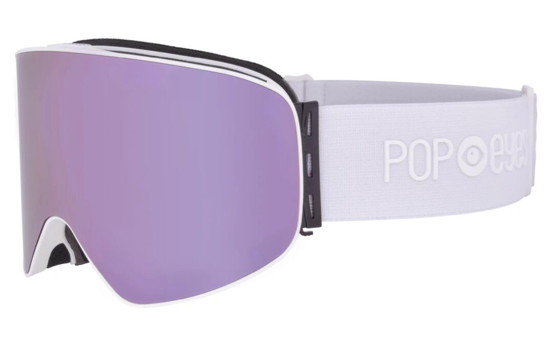 Skibrille | POP EYES | LARRY | PURE WHITE