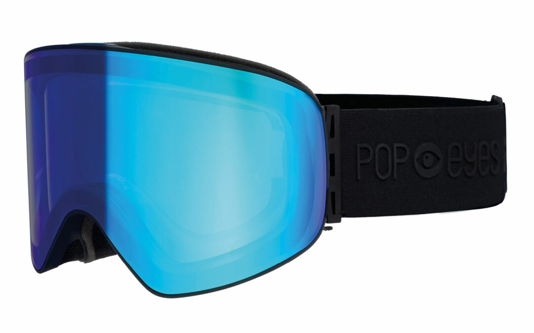 Skibrille | POP EYES | LARRY Photochromatic | BLACK MEETS BLUE