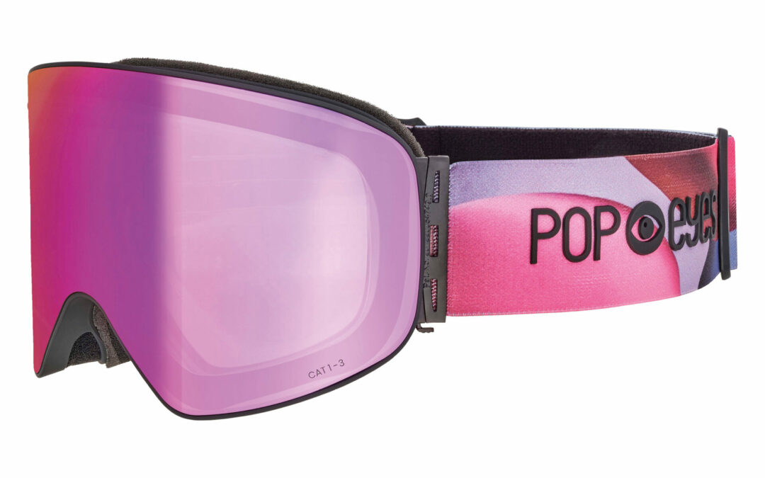 Skibrille | POP EYES | LARRY Photochromatic | PINK BUBBLES