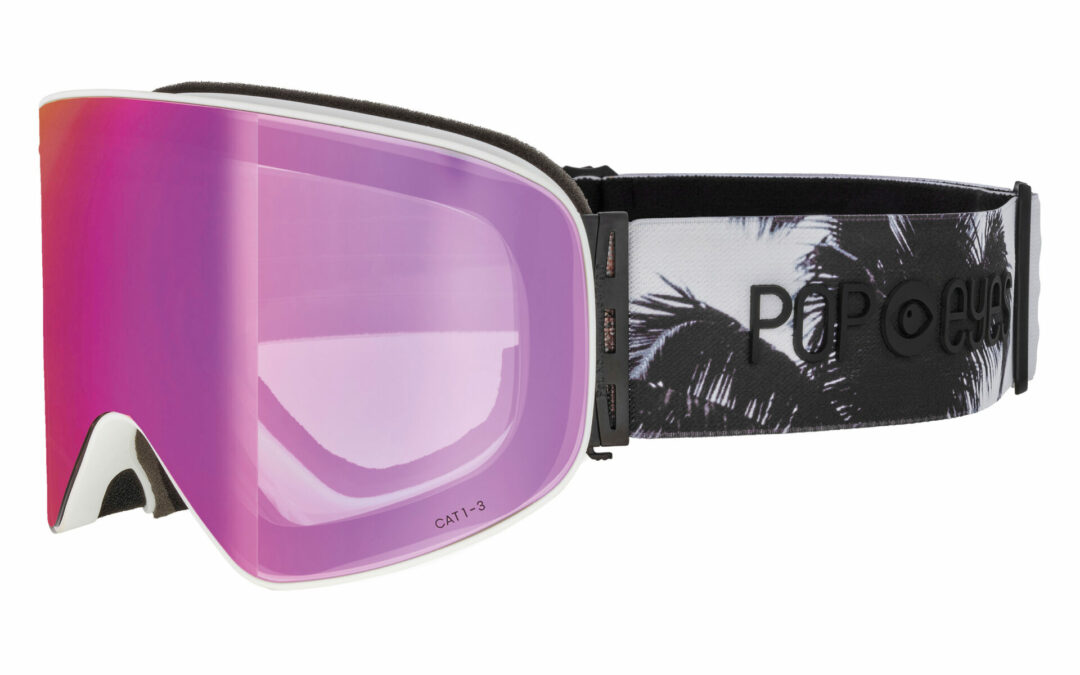 Skibrille | POP EYES | LARRY Photochromatic | PINK PALMS