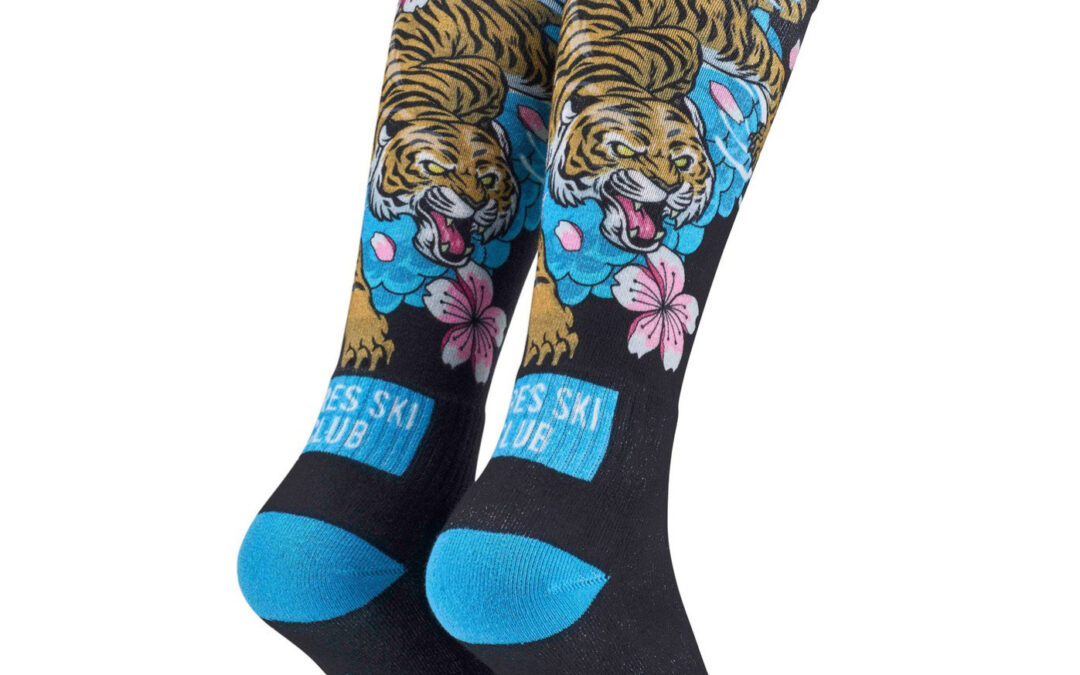Skisocken POP TOES | JOHN – ‚Apres Ski Club – TIGER‘ | Size 43-46