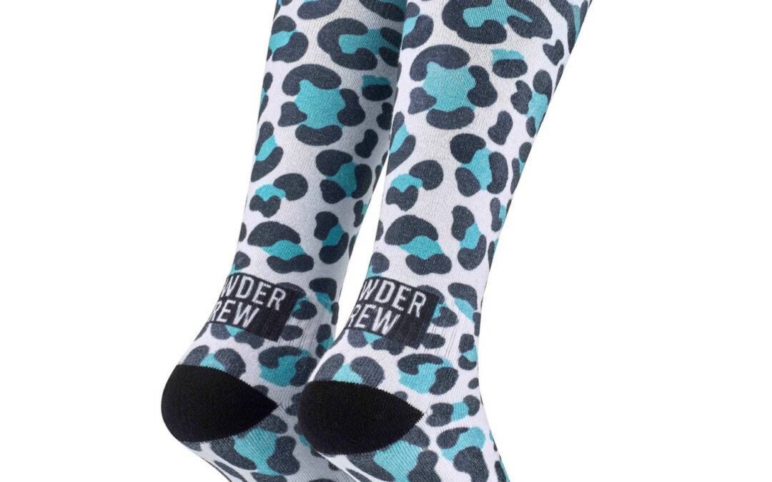 Skisocken POP TOES | JOHN – ‚Powder Crew Leo – LIGHT BLUE‘ | Size 39-42