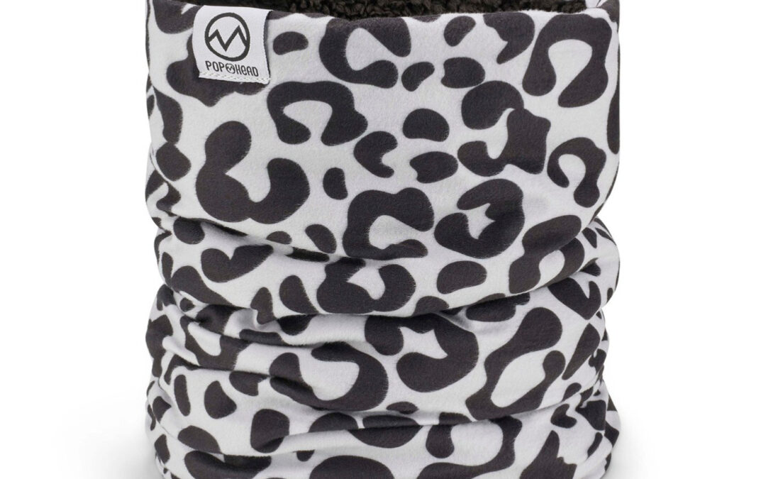 Neckwarmer TEDDYFLEECE | POP HEAD | JOSIE | Leo Grey