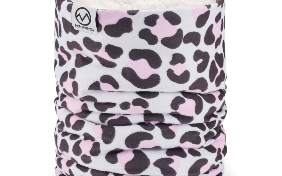 Neckwarmer TEDDYFLEECE | POP HEAD | JOSIE | Leo Light Pink