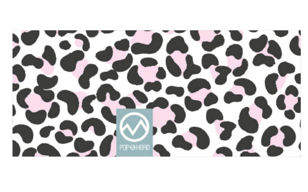 Stirnband POP HEAD | MILLIE | Leo Baby Pink (10 cm)