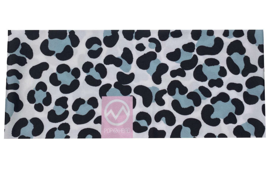 Stirnband POP HEAD | BILL ‚THIN‘ | White Leo Mint