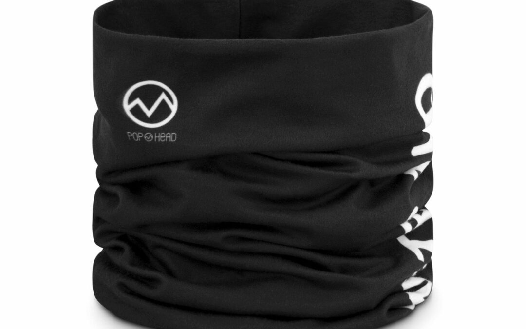 Neckwarmer POP HEAD | JULIE | Black