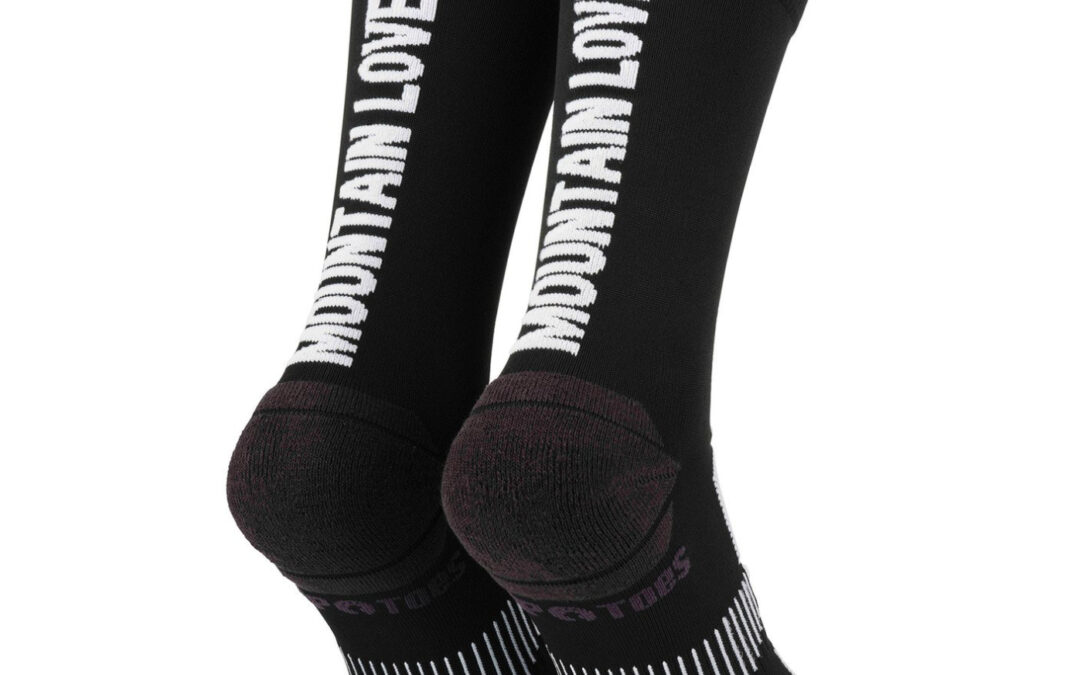 Outdoor Socken POP TOES | TONY | Mountain Lover – BLACK | Size 43-46