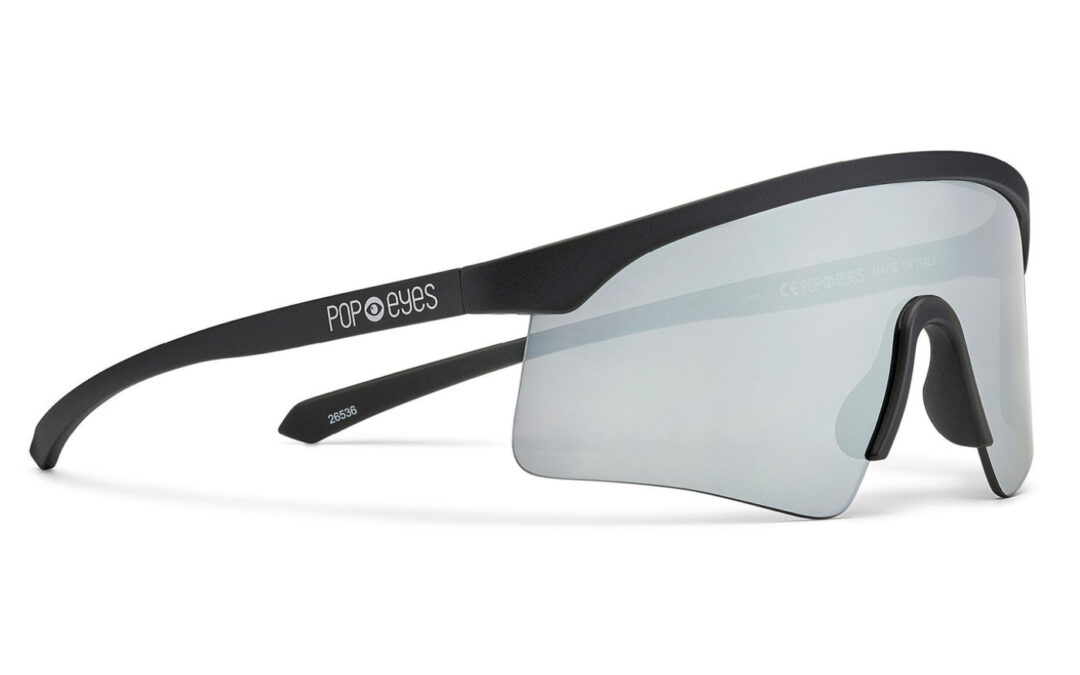 Sonnenbrille POP EYES | LUNA | Matt Black|Silver