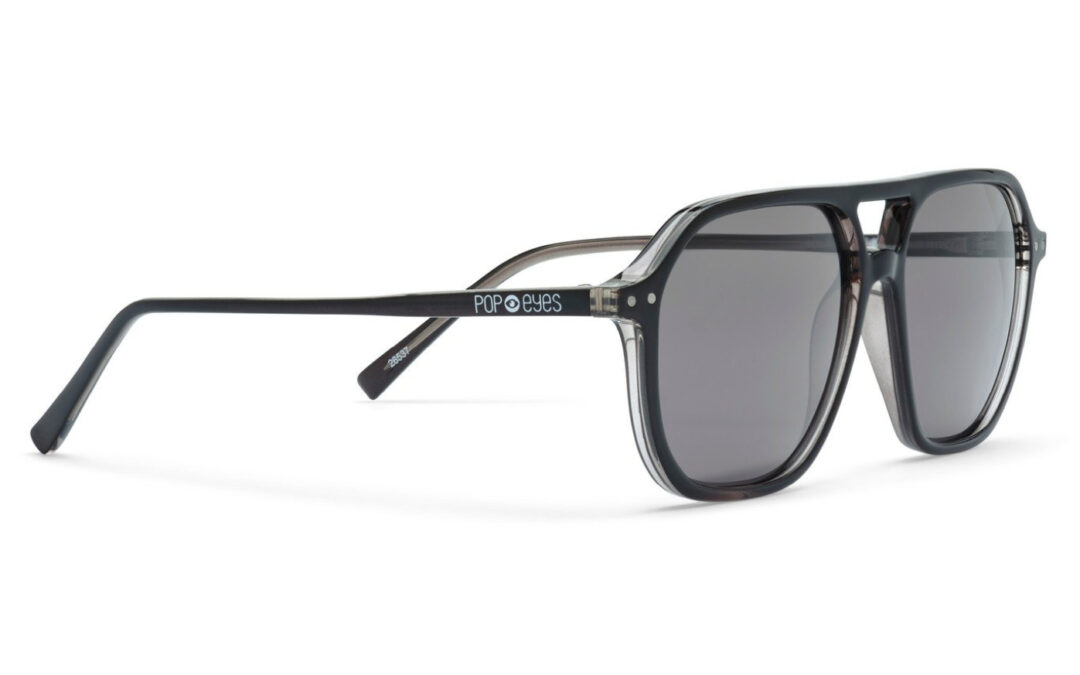 Sonnenbrille POP EYES | BLAKE | Shiny Black|Black