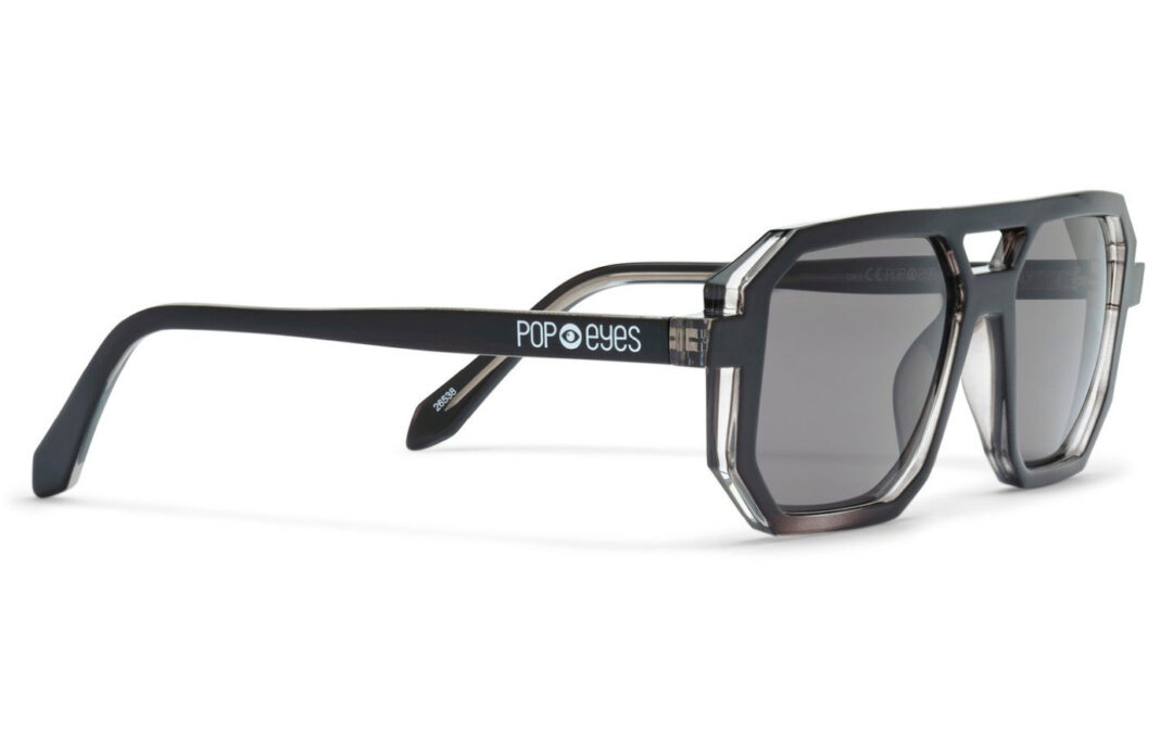 Sonnenbrille POP EYES | FRANKIE | Shiny Black|Black