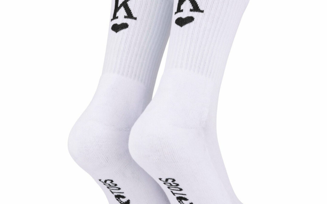 Sport & Lifestyle Socken POP TOES | BJÖRN | King White | Size 43-46