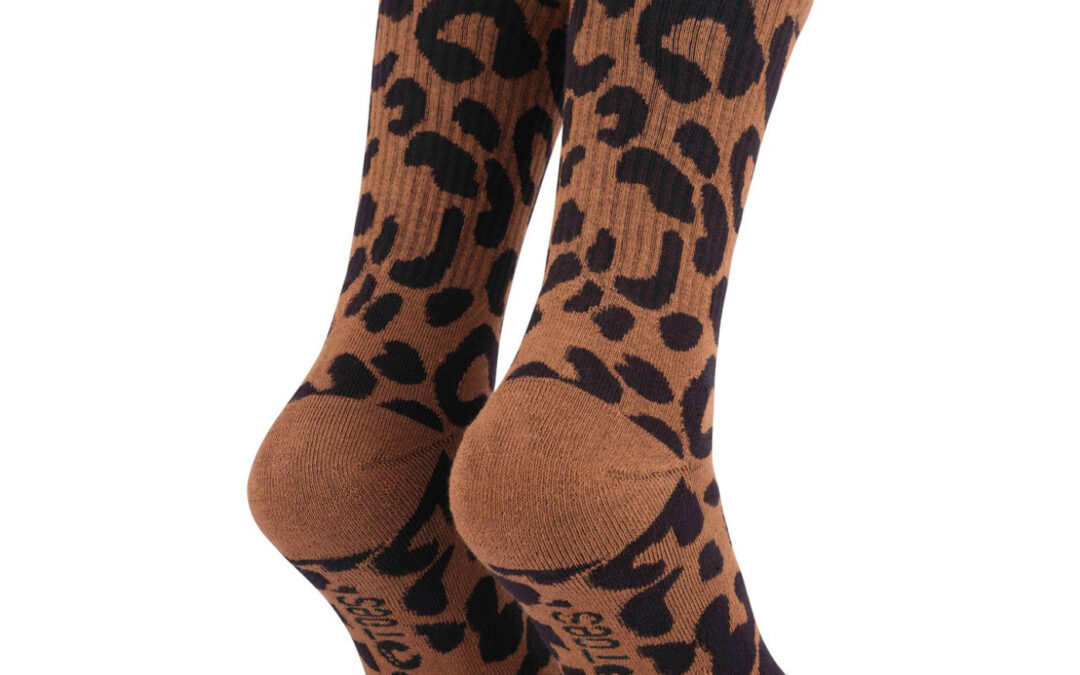 Sport & Lifestyle Socken POP TOES | BJÖRN | LEO Brown | Size 39-42